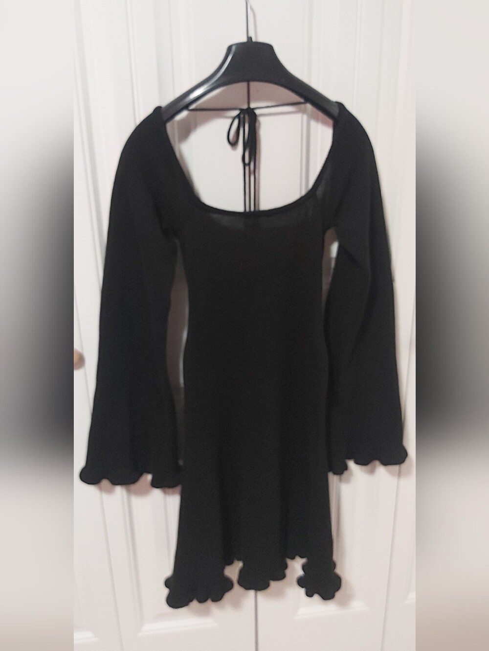 Knit Dress with Open Back size S